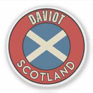 Pegatina Daviot, Escocia