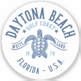 Pegatina Daytona Beach Florida Sun State