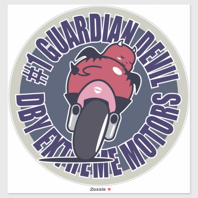 Pegatina DBY Extreme Motors (Hoja)