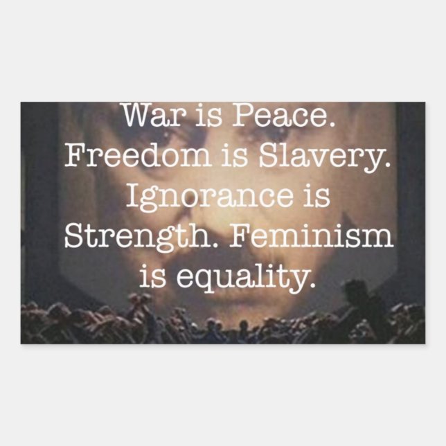 pegatina de 1984 (Anverso)