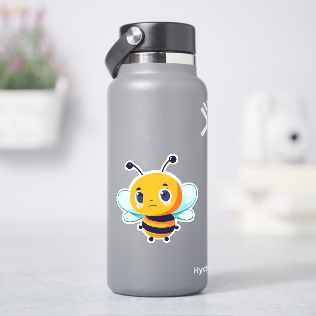Pegatina de abejas para botella de agua (hidrofrasco)