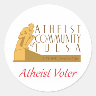 PEGATINA de ACT "Atheist Voter"