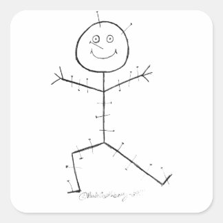 Pegatina de acupuntura