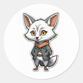 Pegatina de Adventurous Anime