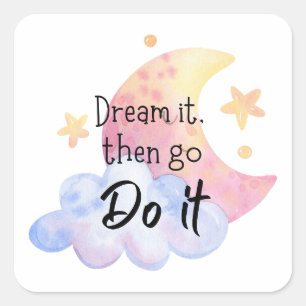 Pegatina de Afirmación Positiva