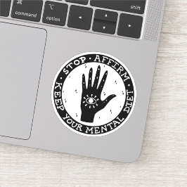 Pegatina de Afirmación y Manifestación