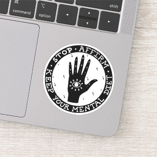 Pegatina de Afirmación y Manifestación