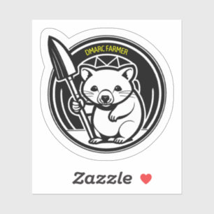 PEGATINA de agricultores de DMARC