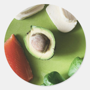 Pegatina de aguacate