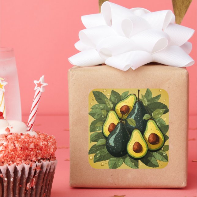Pegatina de aguacates (Fiesta)