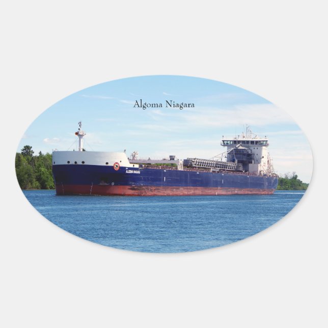 Pegatina de Algoma Niagara (Anverso)