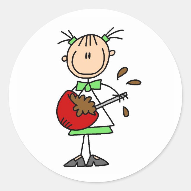 Pegatina de alimentos de mezcla (Anverso)