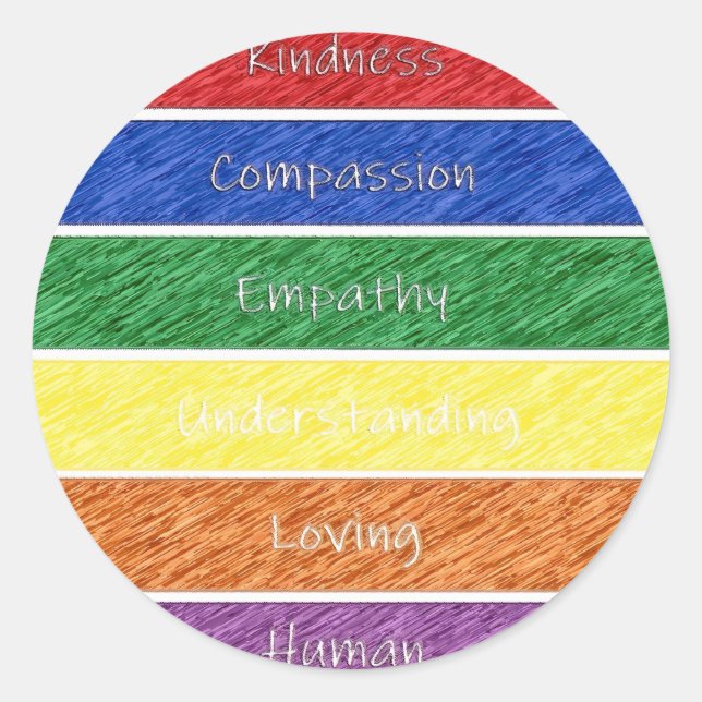 Pegatina de amabilidad (Anverso)