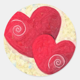 Pegatina de amor