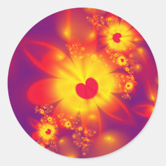 Pegatina de amor de verano