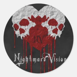 Pegatina de amor muerto