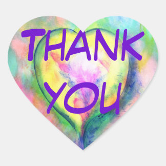Pegatina de amor y gratitud