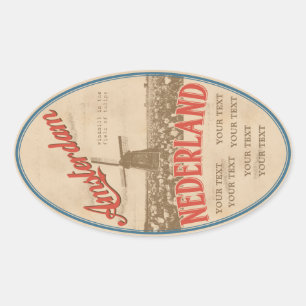 Pegatina de Ámsterdam