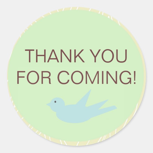 Pegatina de animales de Woodland (Anverso)