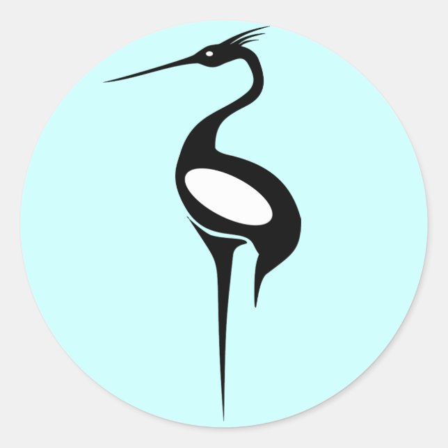 Pegatina de Anishinabek Dodem Ajijaak (Anverso)