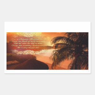 Pegatina de aniversario