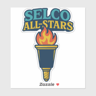 Pegatina de antorcha