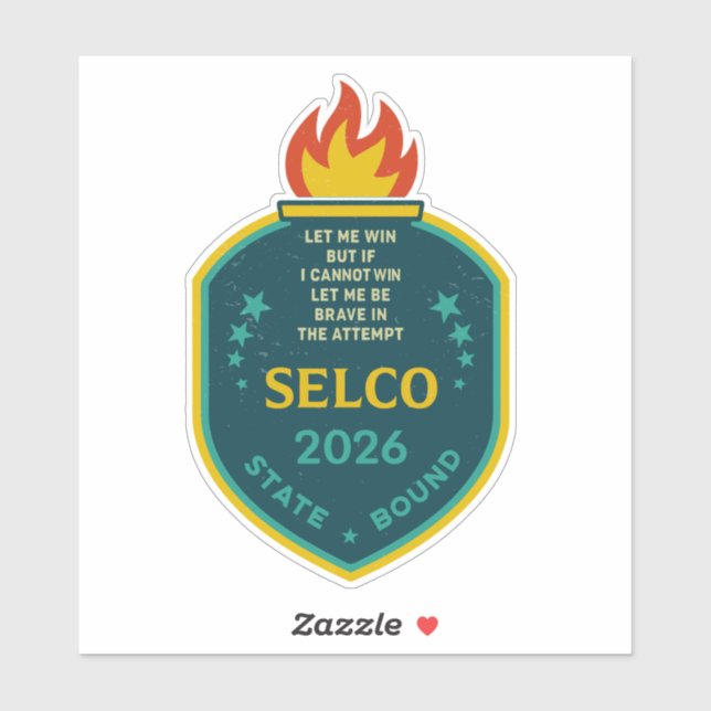 Pegatina de antorcha y juramento (Hoja)