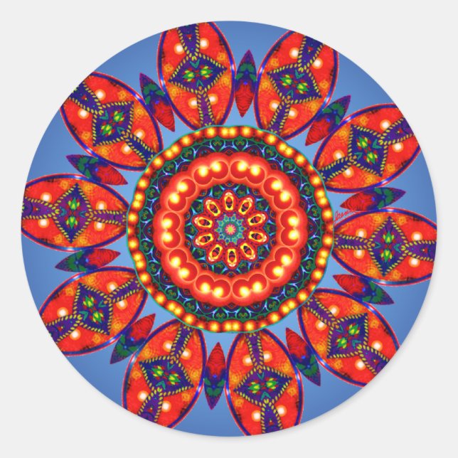 Pegatina de Apache Star (Anverso)