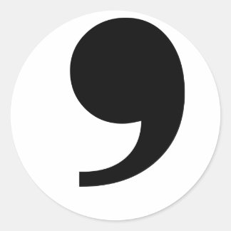 Pegatina de Apostrophe/Comma