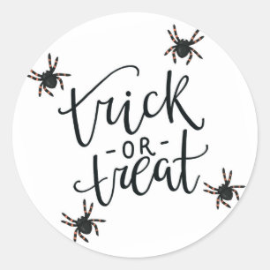 pegatina de arañas de Halloween de 1,5 pulgadas