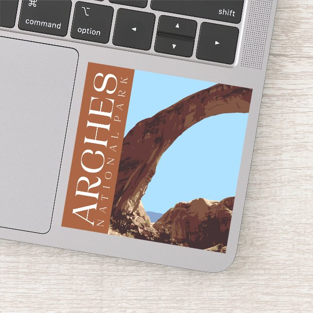 Pegatina de Arcos, Decoración del Parque Nacional (Detalle)