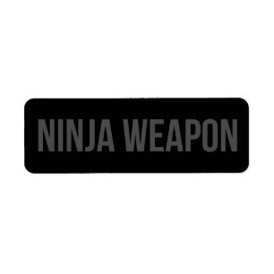 Pegatina de Arma Ninja