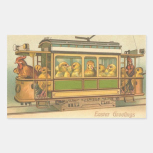 Pegatina de arte de la Navidad de Pascua