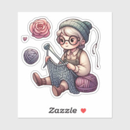 Pegatina de arte de ventilador de punto