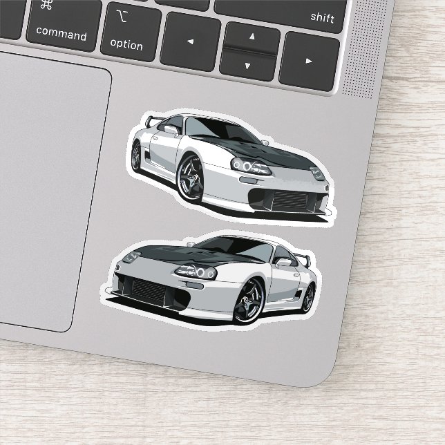 Pegatina de auto Supra (Detalle)