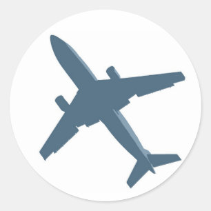 Pegatina de avión