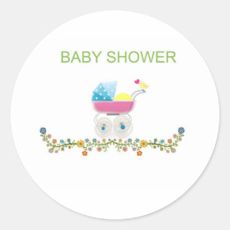 Pegatina de Baby Shower