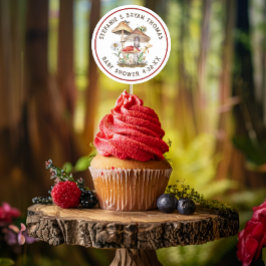 Pegatina de Baby Shower para hongos acuáticos | Wh