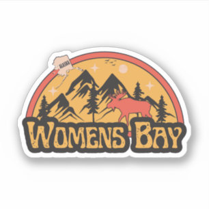 Pegatina de Bahía de las Mujeres, Alaska