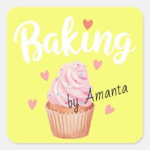 Pegatina de Baking Love
