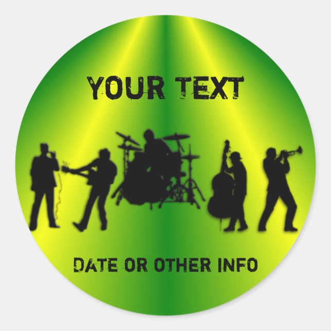 Pegatina de banda (Anverso)