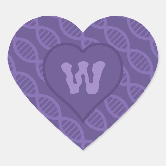 PEGATINA de bandas de ADN (Anverso)