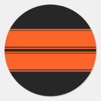 Pegatina de bandas de doble carrera de Naranja neg
