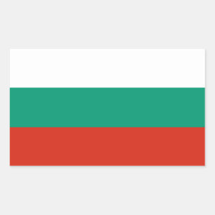 Pegatina de bandera de Bulgaria