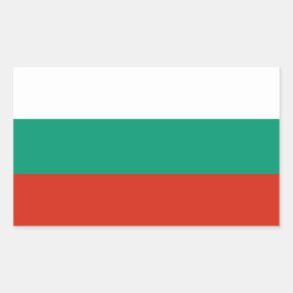 Pegatina de bandera de Bulgaria