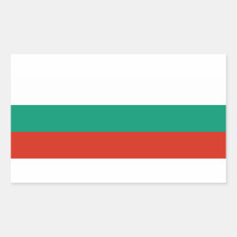 Pegatina de bandera de Bulgaria