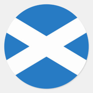 Pegatina de bandera de Escocia