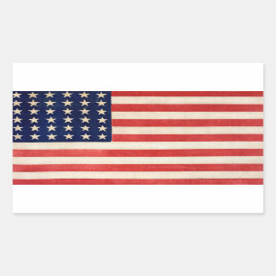 pegatina de bandera de Estados Unidos de 36 estrel