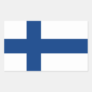 Pegatina de bandera de Finlandia*