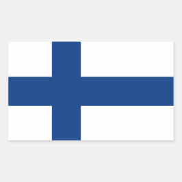 Pegatina de bandera de Finlandia*